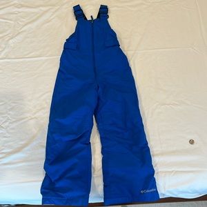 Columbia snow bib. Size XS